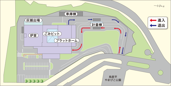 施設配置図